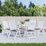 Coussins de chaise de jardin vidaxl 6 ST 50x50x3 cm Oxford tissu anthracite -colored - afbeelding 1