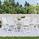 Coussins de chaise de jardin vidaxl 6 st 50x50x3 cm oxford tissu taupe