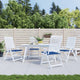Vidaxl Garden Chair Cushions 4 ST 50X50X3 CM OXFORD TAST ROYAL BLEU