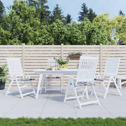 Coussins de chaise de jardin vidaxl 4 st 50x50x3 cm oxford tissu diamant motif gris - afbeelding 1