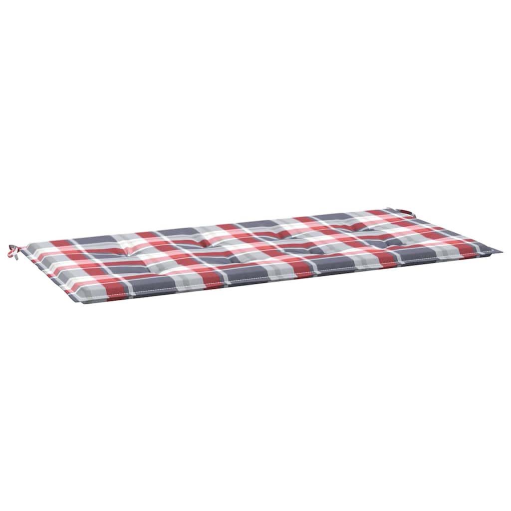 Vidaxl jardin banc coussin 100x50x3 cm oxford tissu diamant motif rouge