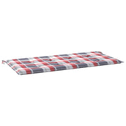 Vidaxl jardin banc coussin 100x50x3 cm oxford tissu diamant motif rouge - afbeelding 2