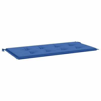 Vidaxl jardin banc coussin 120x50x3 cm oxford tissu royal bleu