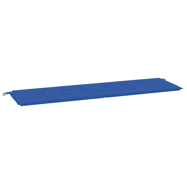 Vidaxl jardin banc coussin 180x50x3 cm oxford tissu royal bleu