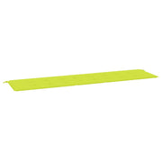 Vidaxl Garden Banc Cushion 200x50x3 cm Oxford tissu vert transparent - afbeelding 2