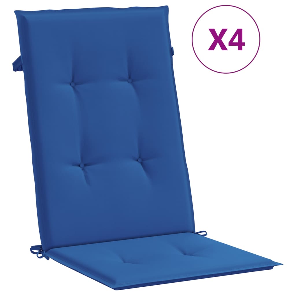 Coussins de chaise de jardin Vidaxl 4