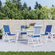 Coussins de chaise de jardin Vidaxl 4