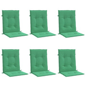 Vidaxl Garden Chair Cushions 6 PCS 100x50x3 cm Oxford Fabric vert - afbeelding 3