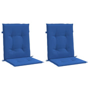 Vidaxl Garden Chair Cushions 2 PCS 100x50x3 cm Oxford tissu Royal Blue - afbeelding 3