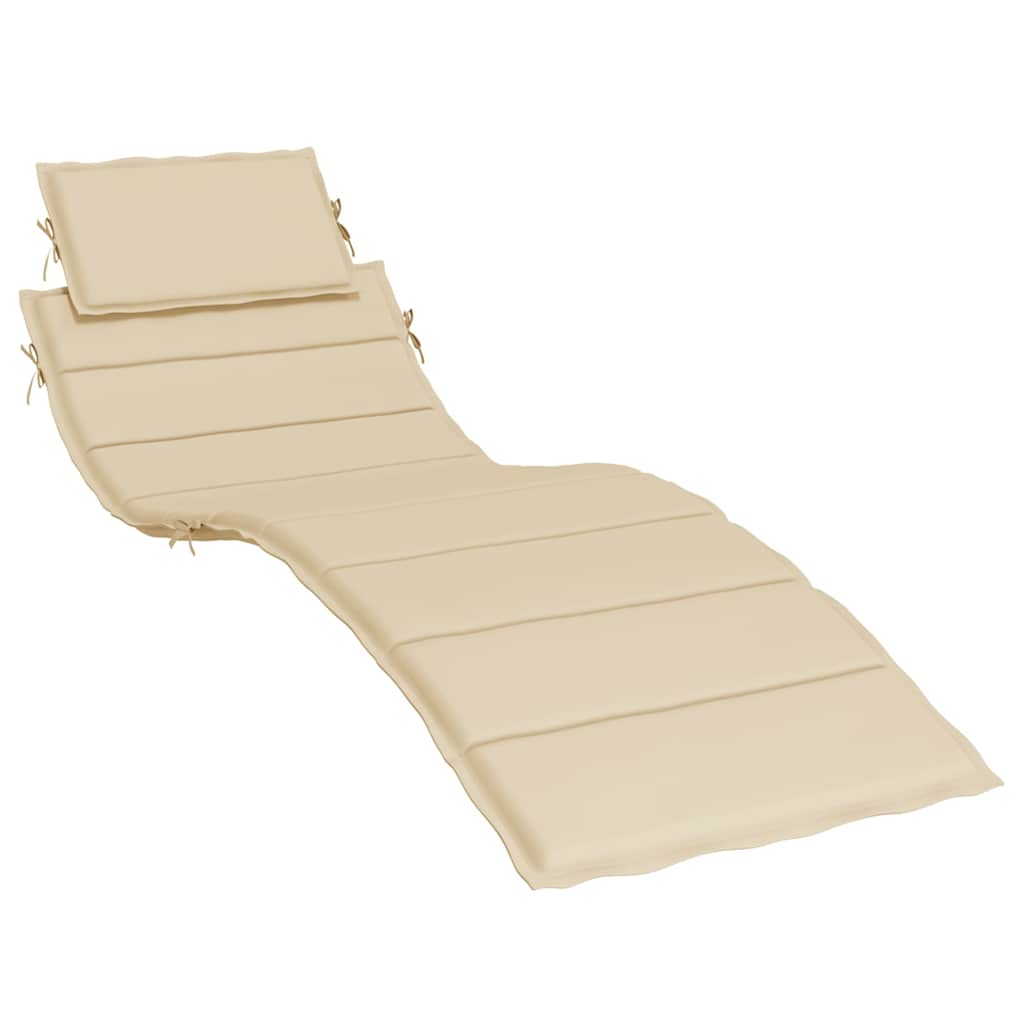 Vidaxl Lounge Cushion 186x58x3 cm Oxford Fabric Beige