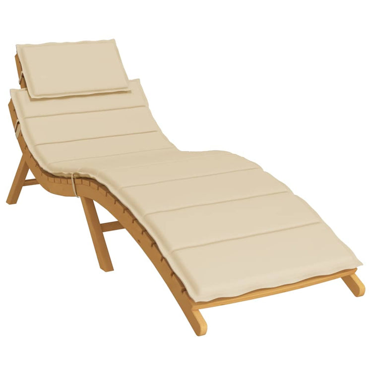 Vidaxl Lounge Cushion 186x58x3 cm Oxford Fabric Beige