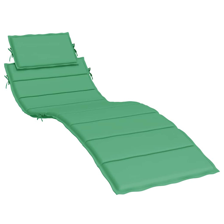 Vidaxl Lounge Cushion 186x58x3 cm Oxford tissu vert