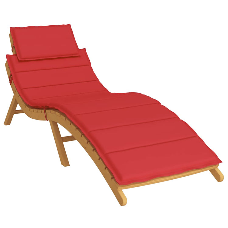 Coussin du salon vidaxl 186x58x3 cm oxford tissu rouge