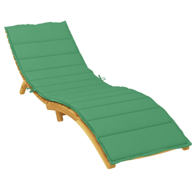 Vidaxl Lounge Cushion 200x70x3 cm Oxford tissu vert
