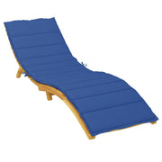 Vidaxl Lounger Cushion 200x70x3 cm Oxford tissu Royal Blue - afbeelding 3