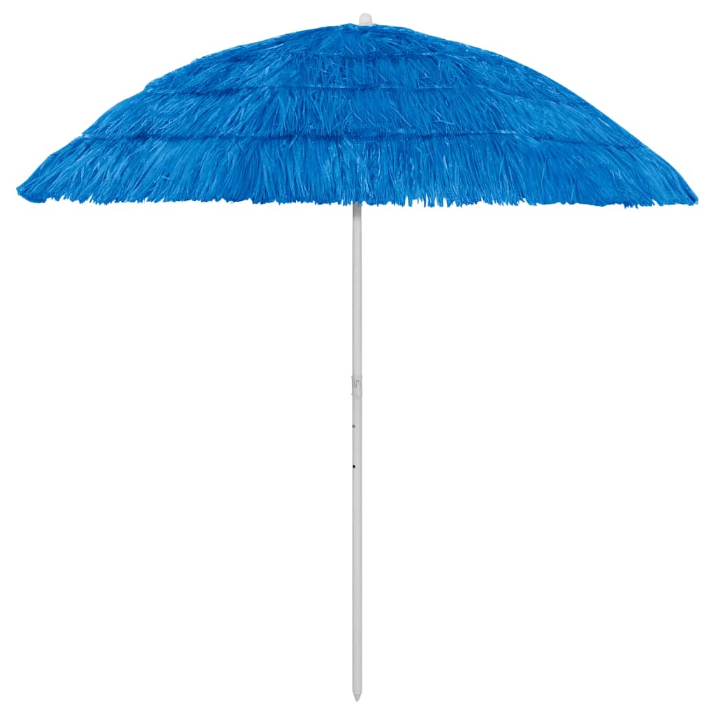 Vidaxl StrandParasol Hawaii 240 cm bleu