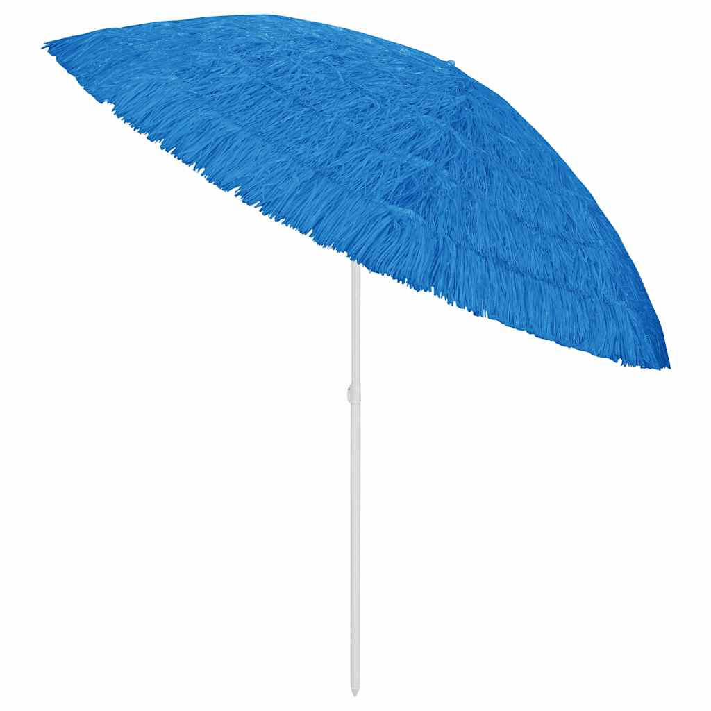 Vidaxl StrandParasol Hawaii 300 cm bleu