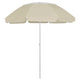 VidaXL parasol de plage 300 cm jaune sable