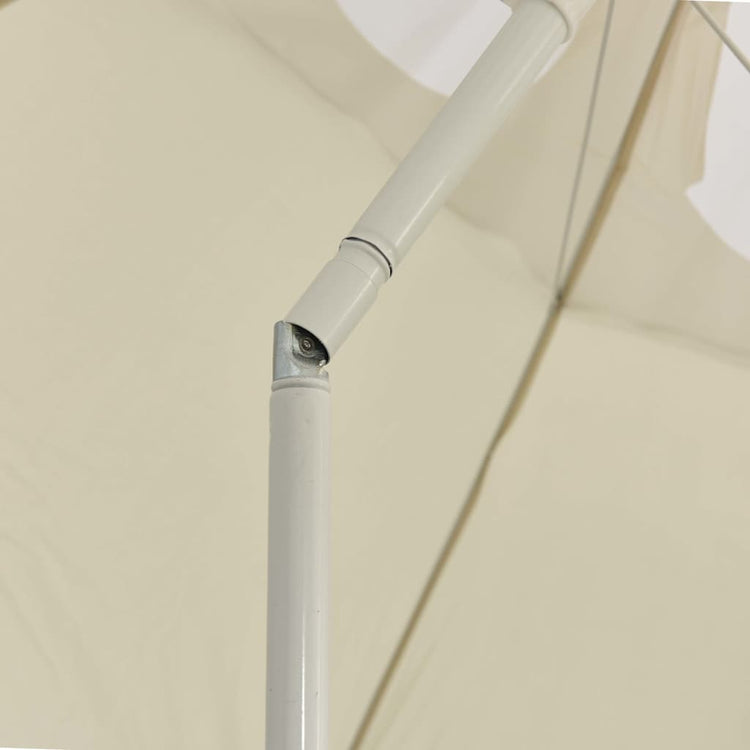 VidaXL parasol de plage 300 cm jaune sable