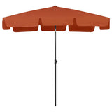 Vidaxl StrandParasol 200x125 cm en terre cuite - afbeelding 2