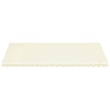 Tissu de remplacement de Vidaxl pour Luifel 5x3,5 M crème -colored