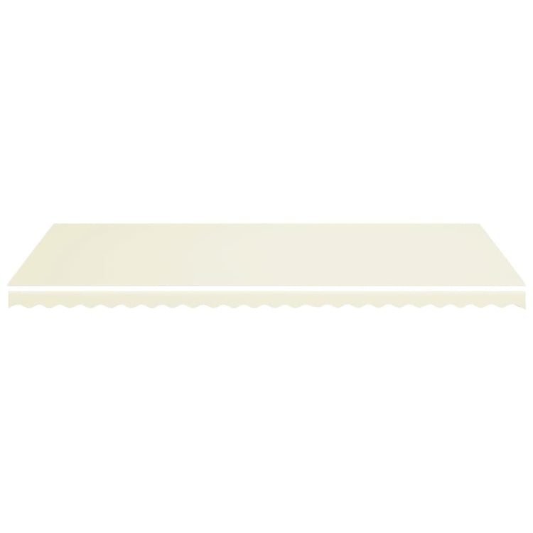 Tissu de remplacement de Vidaxl pour Luifel 6x3,5 M crème -colored