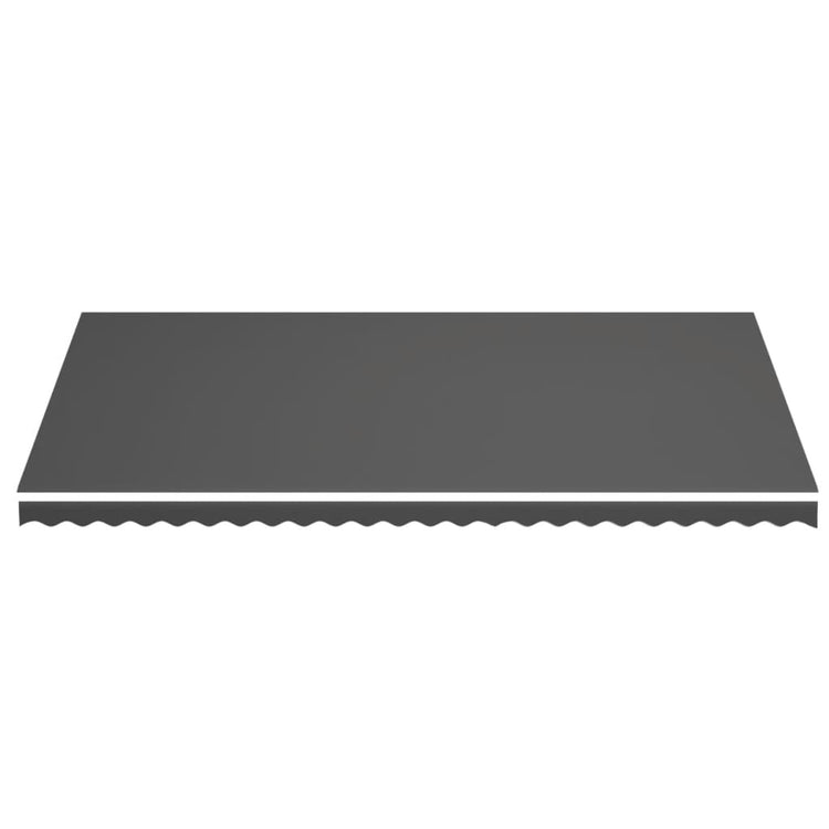 Tissu de remplacement de Vidaxl pour Luifel 6x3,5 M anthracite -colored