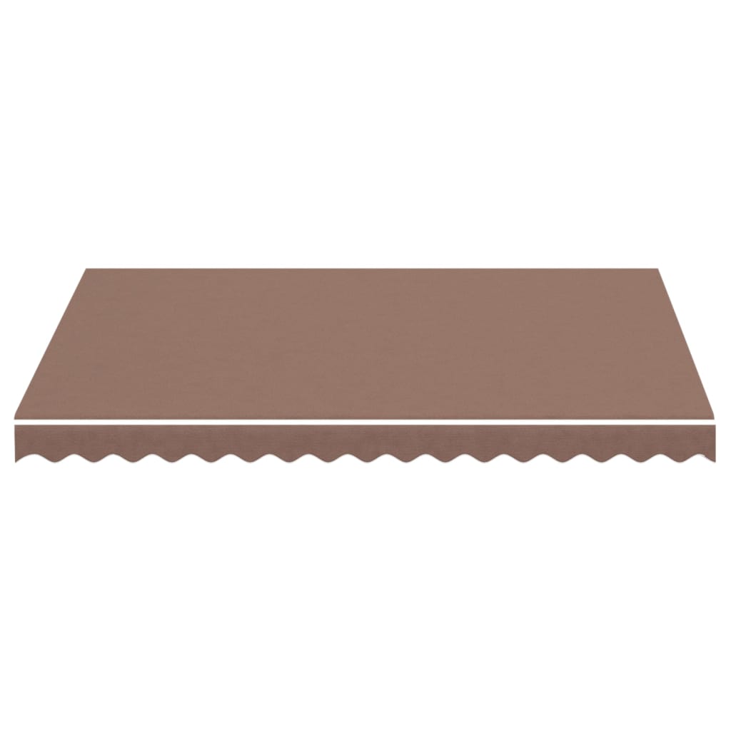 Tissu de remplacement de Vidaxl pour Luifel 3x2,5 m brun