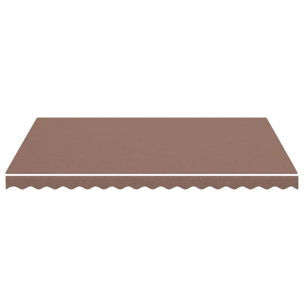 Tissu de remplacement de Vidaxl pour Luifel 4x3 m brun