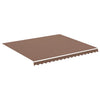 Tissu de remplacement de Vidaxl pour Luifel 4x3,5 m brun