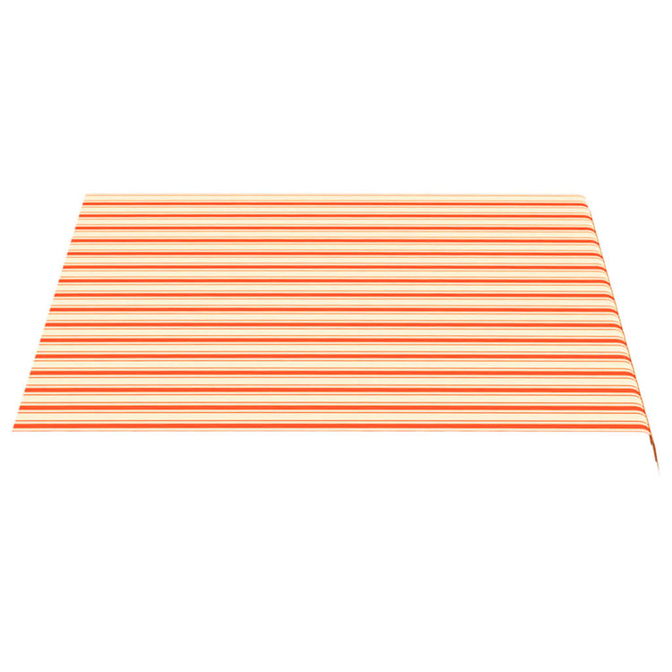 Tissu de remplacement de Vidaxl pour Luifel 3x2,5 m jaune et orange