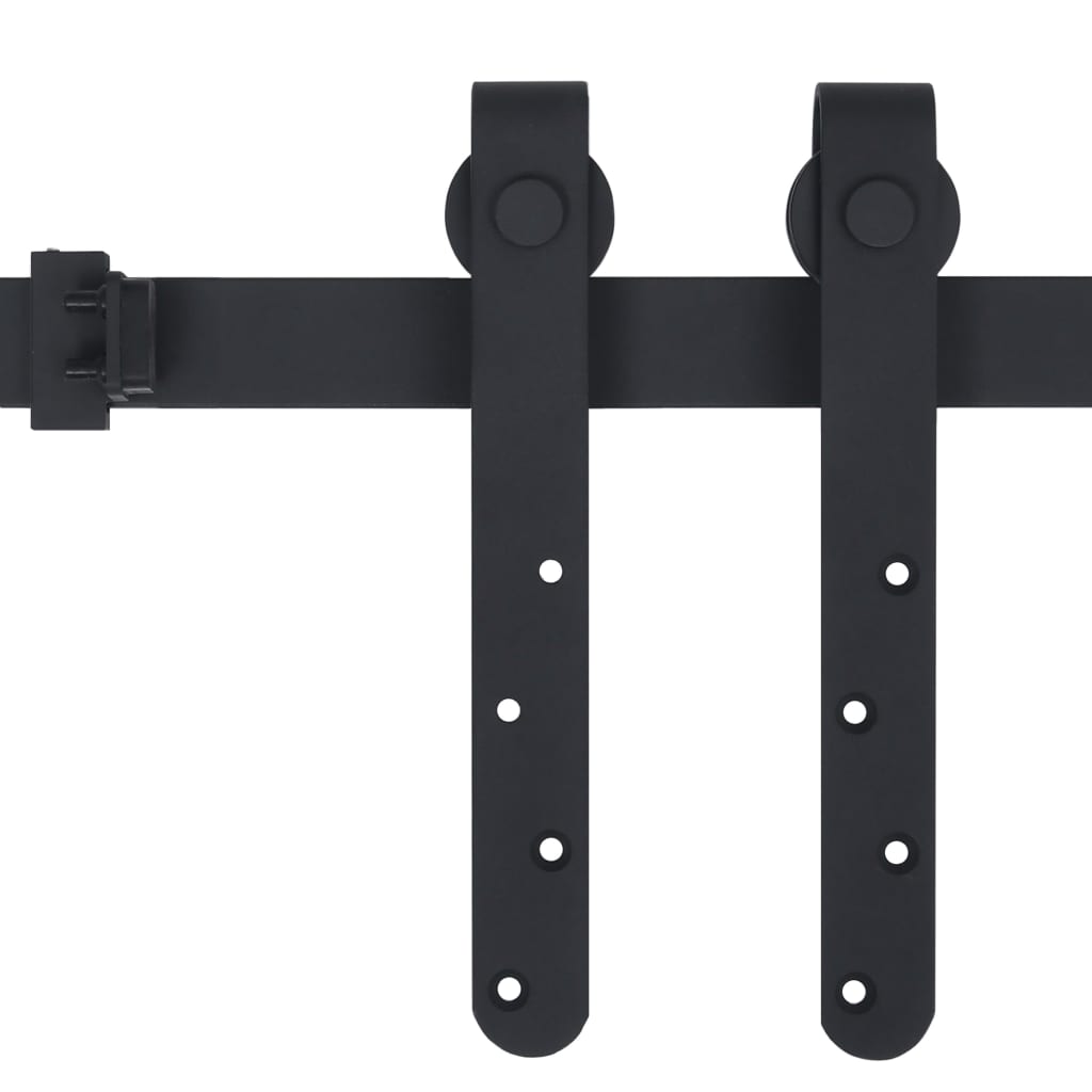 Ensemble de suspension Vidaxl pour la porte mini-skiver 122 cm en acier au carbone