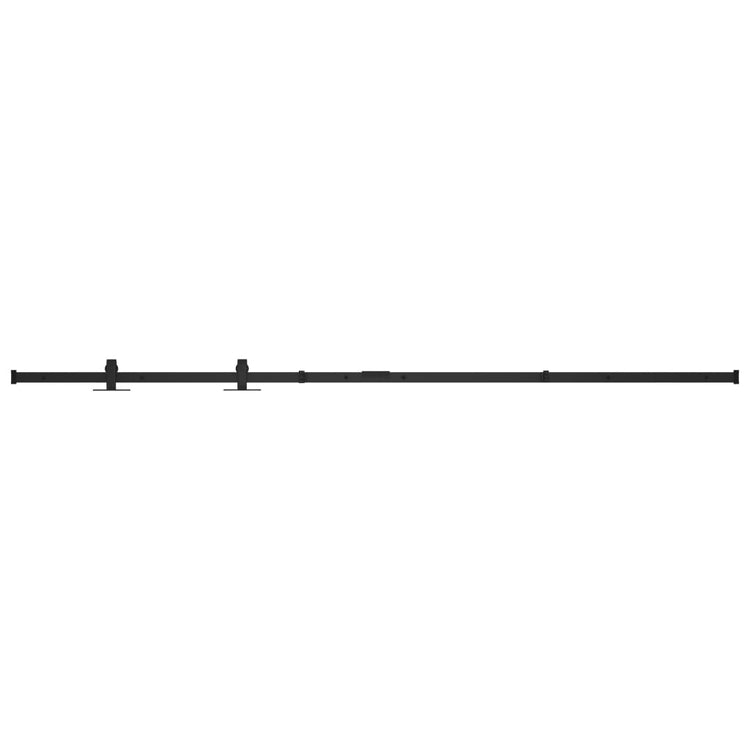 Ensemble de suspension Vidaxl pour la porte mini-skiver 183 cm en acier au carbone