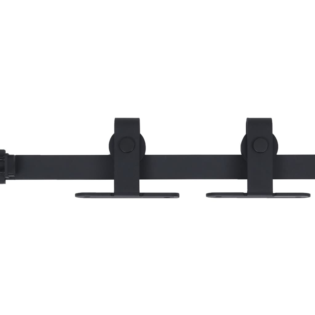 Ensemble de suspension Vidaxl pour la porte mini-skiver 122 cm en acier au carbone