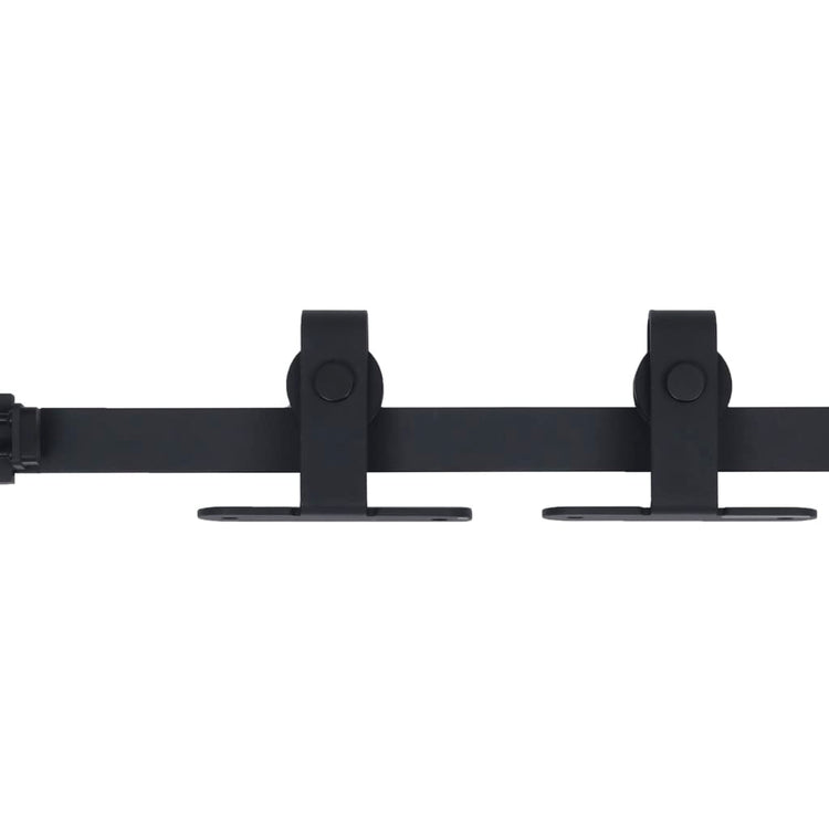 Ensemble de suspension Vidaxl pour la porte mini-skiver 122 cm en acier au carbone