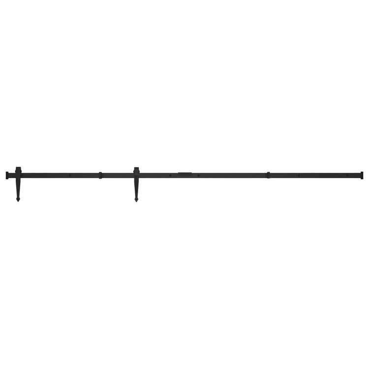 Ensemble de suspension Vidaxl pour la porte mini-skiver 183 cm en acier au carbone