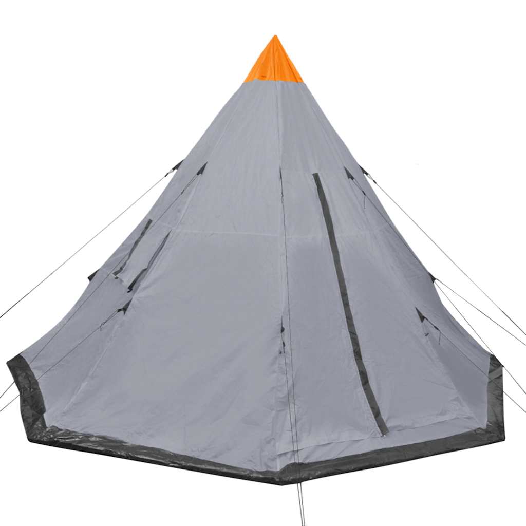 Vidaxl tente 4 personnes gris