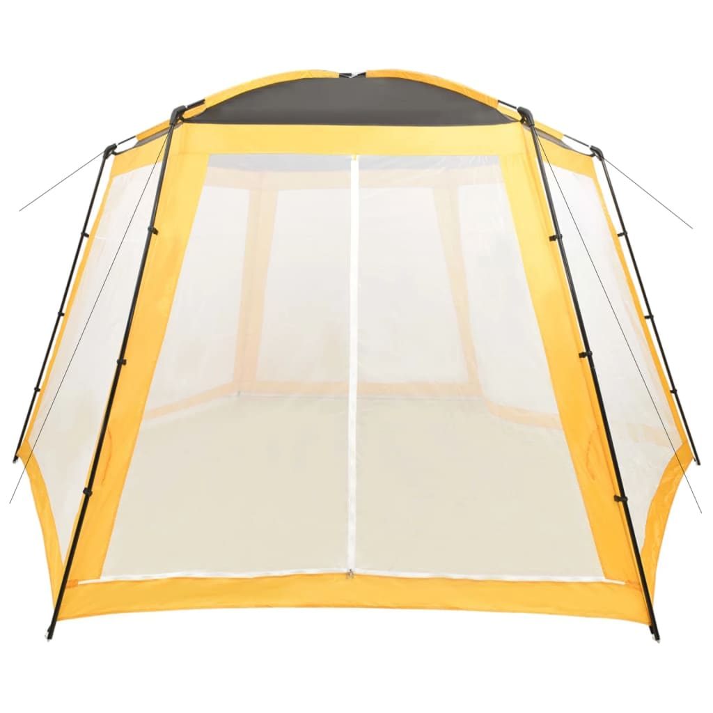 Vidaxl Piscine Tent 500x433x250 cm Tissu jaune