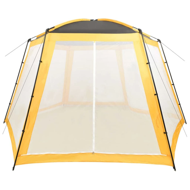 Vidaxl Piscine Tent 500x433x250 cm Tissu jaune