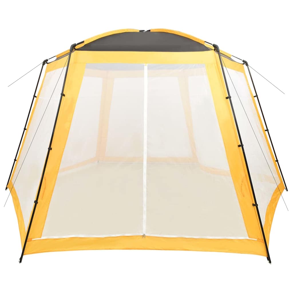 Vidaxl Piscine Tent 500x433x250 cm Tissu jaune