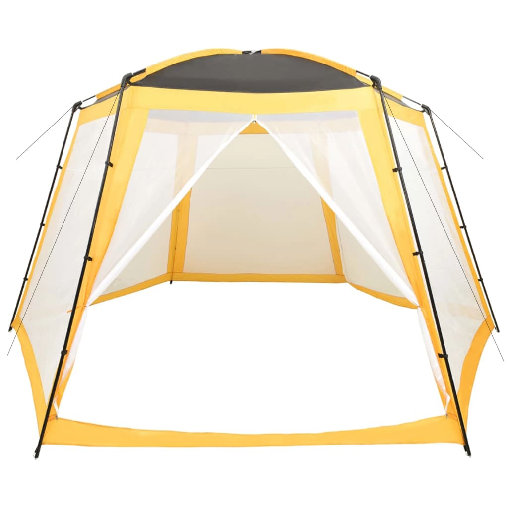 Vidaxl Piscine Tent 500x433x250 cm Tissu jaune