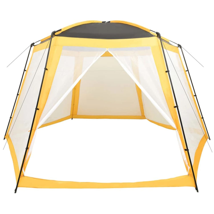 Vidaxl Piscine Tent 500x433x250 cm Tissu jaune