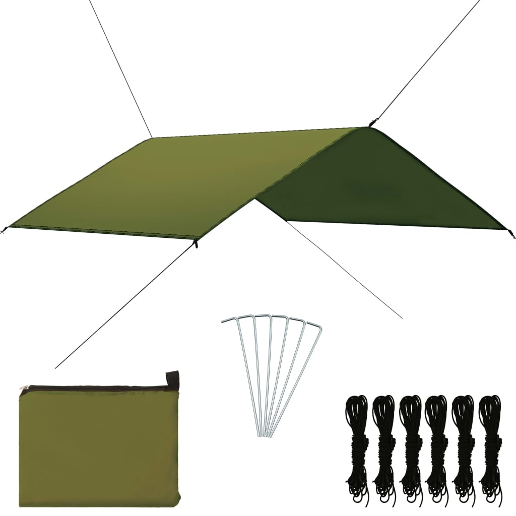 Vidaxl Dek Sail 4x4 m vert