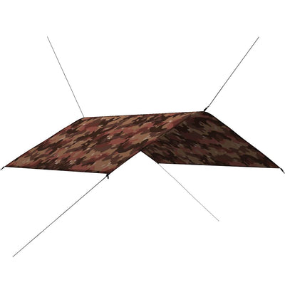 Vidaxl Couverture voile 4x4 m camouflage