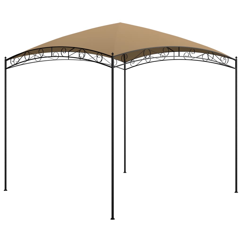 Vidaxl Arbor 180 g m² 3x3x2,65 m taupe