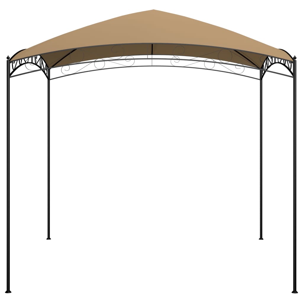Vidaxl Arbor 180 g m² 3x3x2,65 m taupe