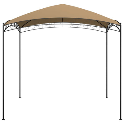 Vidaxl Arbor 180 g m² 3x3x2,65 m taupe