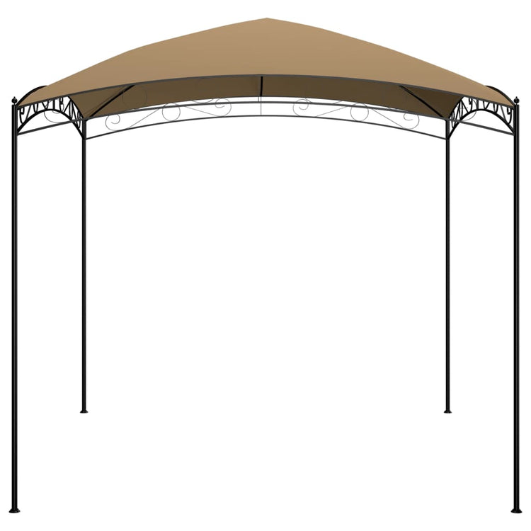 Vidaxl Arbor 180 g m² 3x3x2,65 m taupe