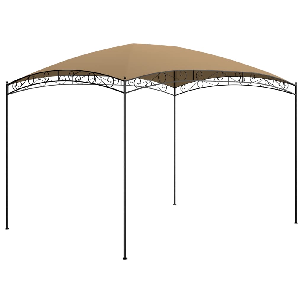 Vidaxl Arbor 180 g m² 3x4x2,65 m taupe