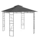 Vidaxl Arbor 160 g m² 3x3x2,7 m anthracite -colored